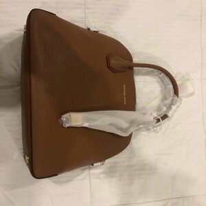 Michael Kors Tan Leather Satchel